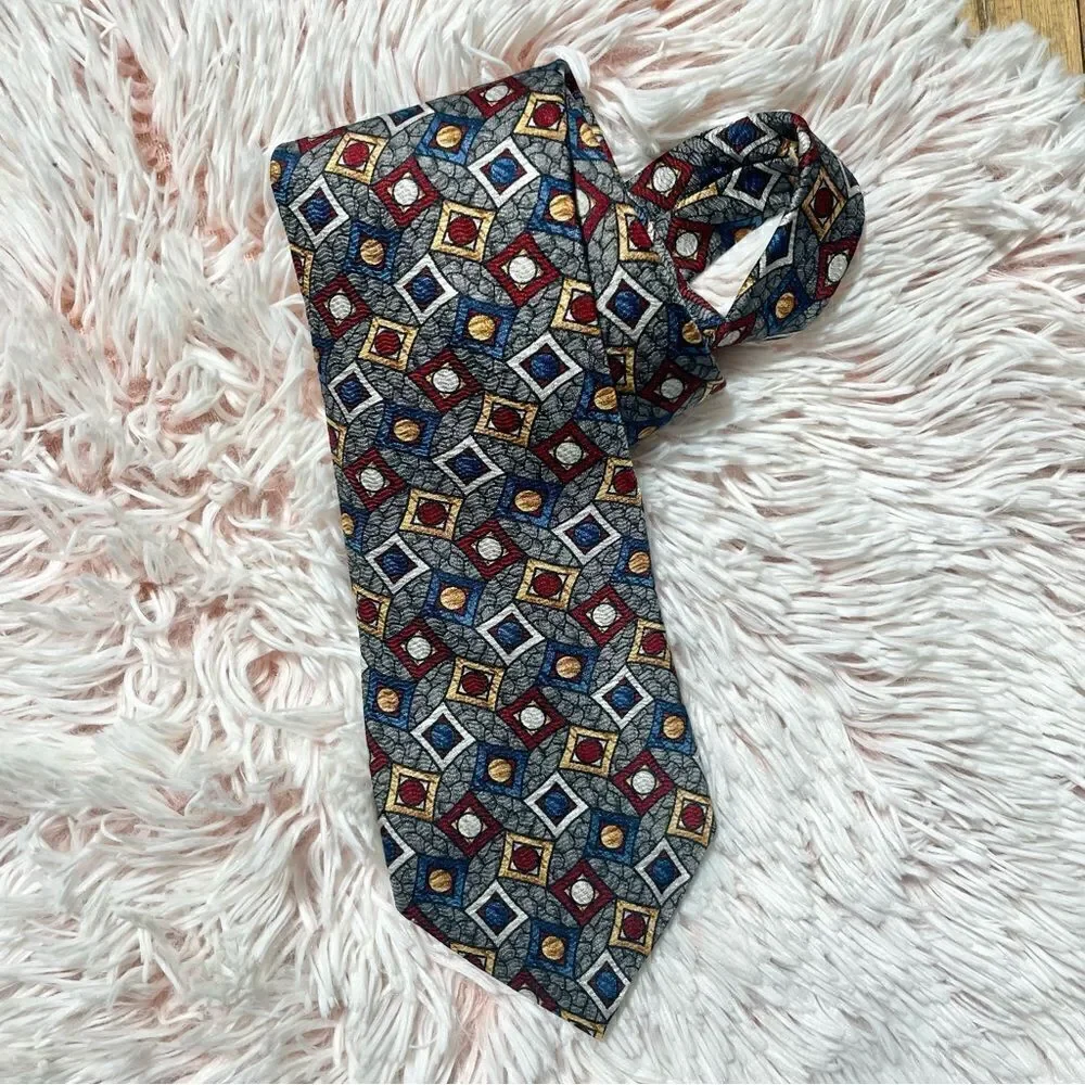 Óscar De La renta tie 100% silk